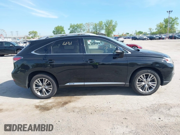 2013 Lexus RX 450h with VIN JTJBC1BA9D2053105, listed as a IAAI auction lot 42246031 with 160,931 mi miles and . Bid and sale history available at DreamBid. Image 14.