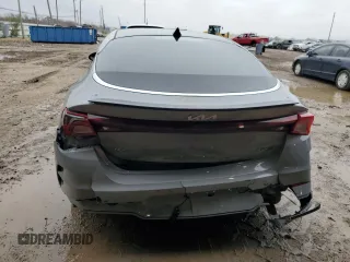 2022 Kia K5 GT-Line with VIN 5XXG64J27NG150701, listed as a Copart auction lot 42710375 with 53,523 mi miles and Salvage Title. Bid and sale history available at carsss.com. Image 6.