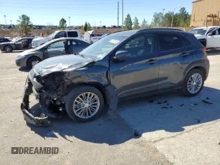 2020 Hyundai Kona SEL with VIN KM8K22AA2LU554316, listed as a Copart auction lot 47282165 with 59,589 mi miles and Salvage title. Bid and sale history available at DreamBid. Image 1.