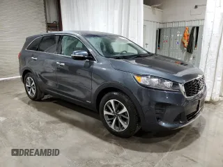 2020 Kia Sorento LX V6 with VIN 5XYPGDA51LG664690, listed as a Copart auction lot 45675565 with 48,553 mi miles and Salvage Title. Bid and sale history available at carsss.com. Image 4.