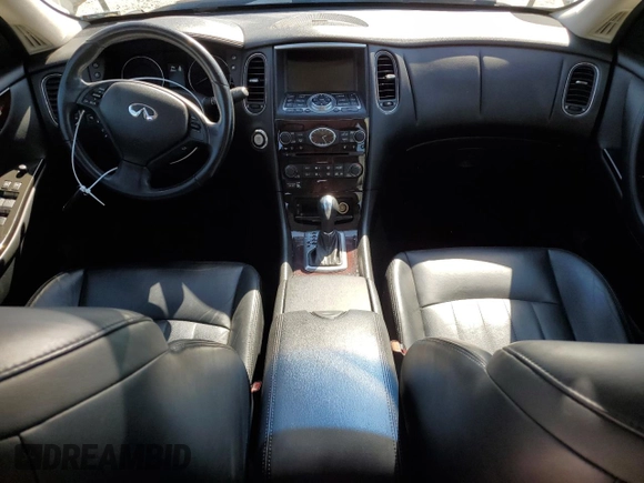 2012 Infiniti EX Journey with VIN JN1AJ0HR3CM452982, listed as a Copart auction lot 73639344 with 151,289 mi miles and Salvage Title. Bid and sale history available at DreamBid. Image 8.