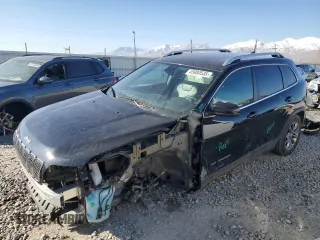 2019 Jeep Cherokee Altitude with VIN 1C4PJLLX2KD216000, listed as a Copart auction lot 45980535 with 57,003 mi miles and Salvage Title. Bid and sale history available at carsss.com. Image 1.