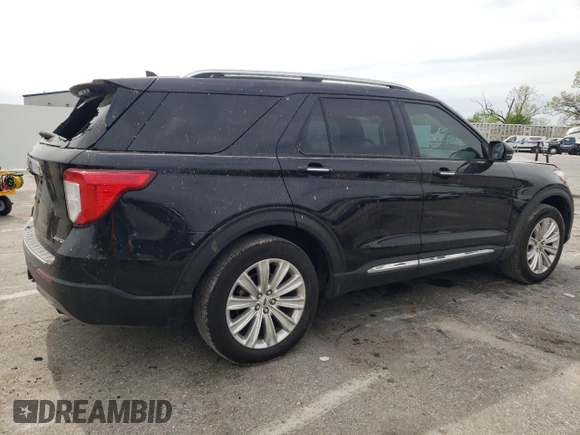 2021 Ford Explorer Limited z VIN 1FMSK8FH2MGA30463, wystawiony jako Copart lot #54108745 z przebiegiem 99 307 mil mil oraz Szkoda całkowita • Salvage title. Historia ofert i sprzedaży dostępna na DreamBid. Obrazek 3.
