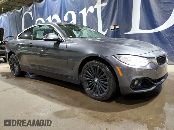 2016 BMW 4 Series 428i xDrive with VIN WBA3N9C52GK249454, listed as a Copart auction lot 42337855 with 81,018 mi miles and Clean Title. Bid and sale history available at carsss.com. Image 4.