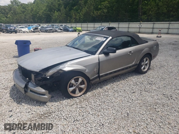 2008 Ford Mustang Deluxe with VIN 1ZVHT84NX85127400, listed as a Copart auction lot 57470935 with 262,852 mi miles and Salvage title. Bid and sale history available at DreamBid. Image 1.