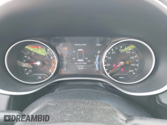 2018 Jeep Compass Limited с VIN 3C4NJDCB5JT354348, выставлен на аукционе IAAI как лот 42385092 с пробегом 78 469 миль миль и . История ставок и продаж доступна на DreamBid. Изображение 7.
