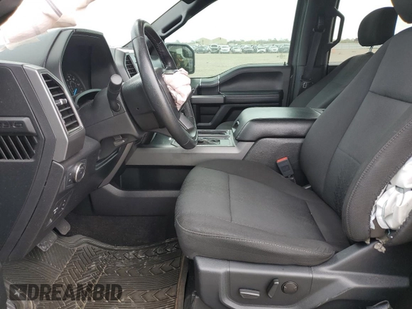 2020 Ford F-150 XL with VIN 1FTEW1CP9LFB53884, listed as a Copart auction lot 47887035 with 83,558 mi miles and Salvage Title. Bid and sale history available at DreamBid. Image 7.