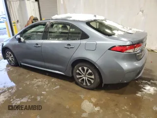 2021 Toyota Corolla Hybrid LE with VIN JTDEAMDEXMJ028209, listed as a Copart auction lot 81878484 with 114,746 mi miles and Clean Title. Bid and sale history available at carsss.com. Image 2.