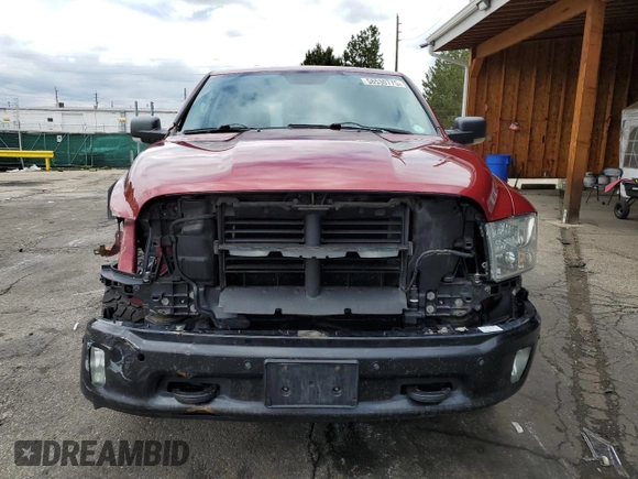 2015 Ram 1500 Big Horn with VIN 1C6RR7LT1FS671631, listed as a Copart auction lot 58530775 with Not provided miles and Salvage title. Bid and sale history available at DreamBid. Image 5.