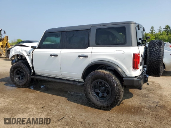 2024 Ford Bronco Big Bend z VIN 1FMDE7BH7RLA34989, wystawiony jako Copart lot #56479135 z przebiegiem 16 320 mil mil oraz Czysty tytuł • Clean title. Historia ofert i sprzedaży dostępna na DreamBid. Obrazek 2.