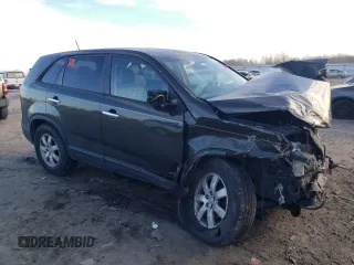 2012 Kia Sorento LX with VIN 5XYKTCA61CG240161, listed as a Copart auction lot 81525333 with Not Provided miles and Salvage Title. Bid and sale history available at DreamBid. Image 4.