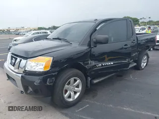2014 Nissan Titan Pro-4X with VIN 1N6BA0EC1EN515685, listed as a IAAI auction lot 42423258 with 137,012 mi miles and . Bid and sale history available at DreamBid. Image 2.