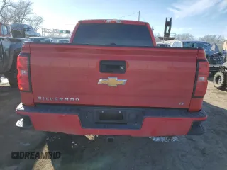2018 Chevrolet Silverado 1500 LT with VIN 3GCUKREC3JG241051, listed as a Copart auction lot 46256955 with 112,360 mi miles and Salvage Title. Bid and sale history available at carsss.com. Image 6.