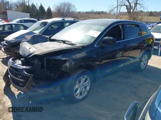 2012 Mazda CX-9 Touring with VIN JM3TB2CA7C0345836, listed as a IAAI auction lot 41722489 with Not Provided miles and . Bid and sale history available at carsss.com. Image 2.