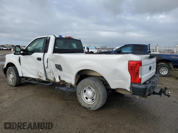 2019 Ford Super Duty F-250 SRW XL with VIN 1FTBF2A6XKED86745, listed as a Copart auction lot 42246985 with 108,151 mi miles and Salvage Title. Bid and sale history available at carsss.com. Image 2.