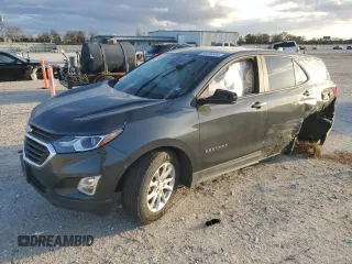2020 Chevrolet Equinox LS z VIN 2GNAXFEV1L6254746, wystawiony jako Copart lot #85494084 z przebiegiem 130 546 mil mil oraz Szkoda całkowita • Salvage title. Historia ofert i sprzedaży dostępna na DreamBid. Obrazek 1.