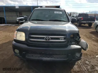 2004 Toyota Sequoia Limited with VIN 5TDBT48A04S208483, listed as a Copart auction lot 45672095 with 262,847 mi miles and Salvage Title. Bid and sale history available at carsss.com. Image 5.