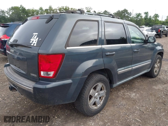 2007 Jeep Grand Cherokee Limited with VIN 1J8HR582X7C698632, listed as a IAAI auction lot 42723513 with 206,039 mi miles and . Bid and sale history available at DreamBid. Image 4.