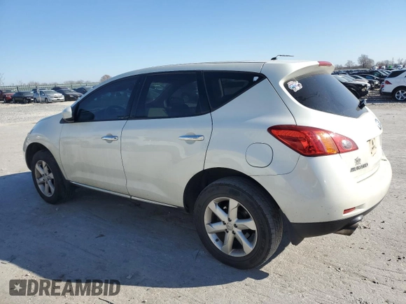 2010 Nissan Murano SL с VIN JN8AZ1MUXAW004959, выставлен на аукционе Copart как лот 41992895 с пробегом 169 739 миль миль и Списание • Salvage title. История ставок и продаж доступна на DreamBid. Изображение 2.