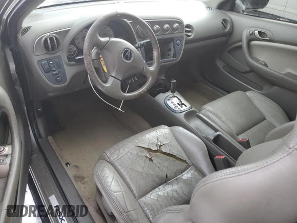 2002 Acura RSX Auto with VIN JH4DC54832C010155, listed as a Copart auction lot 41768495 with 217,946 mi miles and Salvage Title. Bid and sale history available at carsss.com. Image 8.