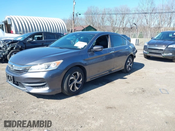 2016 Honda Accord LX with VIN 1HGCR2F38GA011981, listed as a IAAI auction lot 41863197 with 95,411 mi miles and . Bid and sale history available at DreamBid. Image 18.