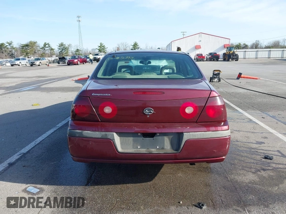 2002 Chevrolet Impala with VIN 2G1WF55K329278215, listed as a IAAI auction lot 41893693 with 291,100 mi miles and . Bid and sale history available at DreamBid. Image 16.