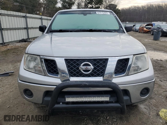 2010 Nissan Frontier SE with VIN 1N6AD0EV2AC405609, listed as a Copart auction lot 87615465 with 170,555 mi miles and Salvage title. Bid and sale history available at DreamBid. Image 5.