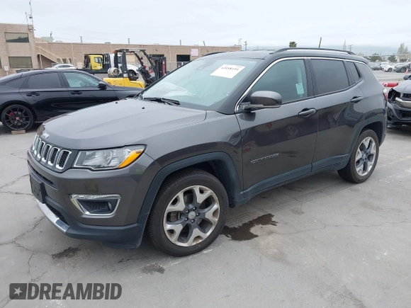 2021 Jeep Compass Limited with VIN 3C4NJCCB0MT571336, listed as a IAAI auction lot 42058191 with 53,039 mi miles and . Bid and sale history available at DreamBid. Image 18.