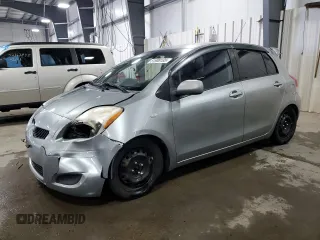 2009 Toyota Yaris with VIN JTDKT903X95231860, listed as a Copart auction lot 51908185 with 135,701 mi miles and Salvage Title. Bid and sale history available at carsss.com. Image 1.