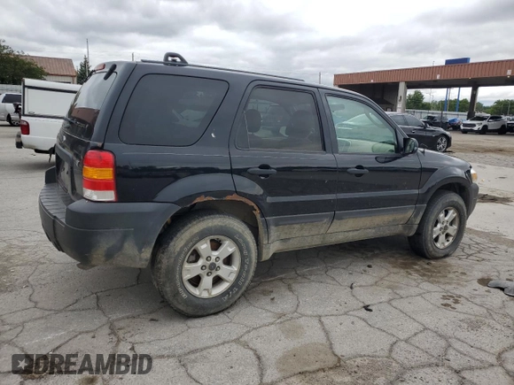 2006 Ford Escape XLT with VIN 1FMYU93106KC22952, listed as a Copart auction lot 56992534 with 183,473 mi miles and Salvage Title. Bid and sale history available at carsss.com. Image 3.