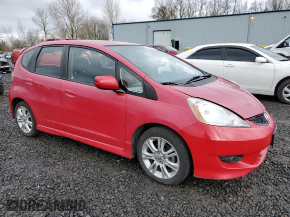 2009 Honda Fit Sport w/Navi with VIN JHMGE88689S063984, listed as a Copart auction lot 47864865 with 151,361 mi miles and Salvage Title. Bid and sale history available at carsss.com. Image 4.