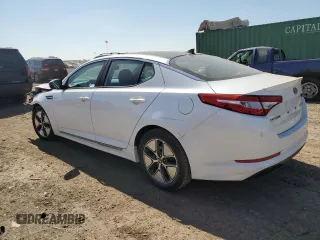 2013 Kia Optima Hybrid EX with VIN KNAGM4AD6D5039886, listed as a Copart auction lot 52507824 with 120,135 mi miles and Salvage Title. Bid and sale history available at carsss.com. Image 2.