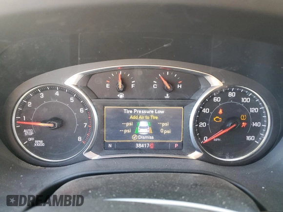 2021 GMC Acadia SLT with VIN 1GKKNML4XMZ169965, listed as a Copart auction lot 81343384 with 38,417 mi miles and Salvage Title. Bid and sale history available at DreamBid. Image 9.