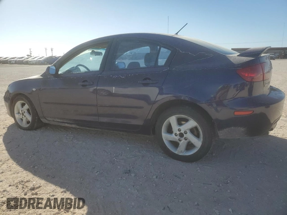 2005 Mazda 3 i with VIN JM1BK12F851220563, listed as a Copart auction lot 49443555 with 170,073 mi miles and Salvage Title. Bid and sale history available at DreamBid. Image 2.
