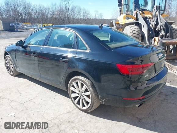 2017 Audi A4 Premium with VIN WAUANAF43HN042390, listed as a IAAI auction lot 41681234 with 88,248 mi miles. Bid and sale history available at carsss.com. Image 3.
