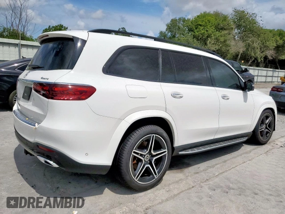 2024 Mercedes-Benz GLS 450 с VIN 4JGFF5KE5RB075952, выставлен на аукционе Copart как лот 60127945 с пробегом 51 185 миль миль и Чистый • Clean title. История ставок и продаж доступна на DreamBid. Изображение 3.