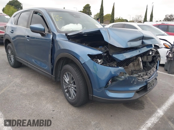 2017 Mazda CX-5 Sport with VIN JM3KFABL9H0142189, listed as a IAAI auction lot 41722354 with 109,865 mi miles. Bid and sale history available at carsss.com. Image 1.