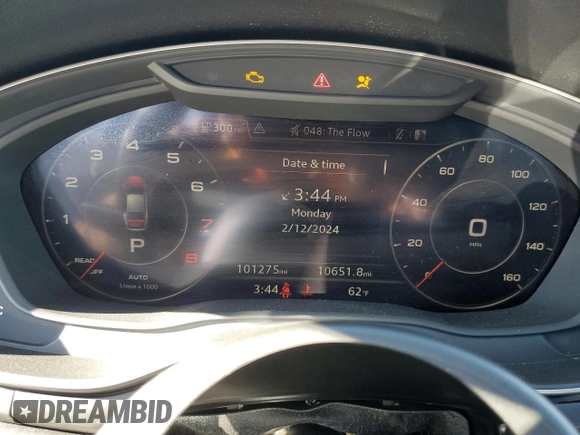 2019 Audi A5 Sportback Premium Plus with VIN WAUBNCF57KA098792, listed as a Copart auction lot 42698624 with 101,275 mi miles. Bid and sale history available at carsss.com. Image 9.