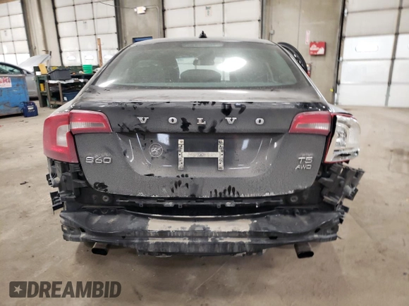 2015 Volvo S60 T5 Premier with VIN YV1612TBXF2300068, listed as a Copart auction lot 42502785 with 134,556 mi miles and Salvage Title. Bid and sale history available at carsss.com. Image 6.