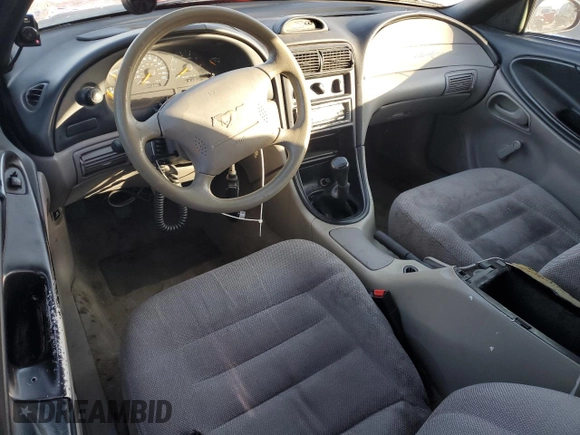 1996 Ford Mustang with VIN 1FALP4041TF234741, listed as a Copart auction lot 85277894 with 113,353 mi miles and Salvage Title. Bid and sale history available at carsss.com. Image 8.
