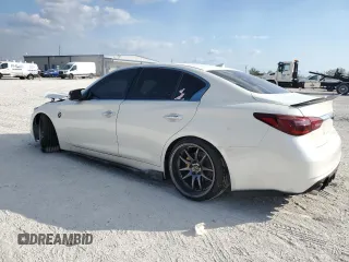 2019 Infiniti Q50 3.0t LUXE with VIN JN1EV7AP0KM518880, listed as a Copart auction lot 42432065 with 63,835 mi miles and Non Repairable. Bid and sale history available at carsss.com. Image 2.