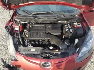 2014 Mazda Mazda2 Sport with VIN JM1DE1KZ9E0186729, listed as a Copart auction lot 73205454 with 123,050 mi miles and Salvage Title. Bid and sale history available at carsss.com. Image 11.