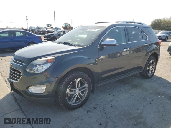 2017 Chevrolet Equinox Premier with VIN 2GNFLGEKXH6224116, listed as a Copart auction lot 74926524 with 114,853 mi miles and Salvage Title. Bid and sale history available at carsss.com. Image 1.