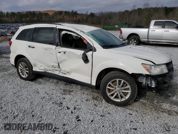 2017 Dodge Journey SXT with VIN 3C4PDCBB8HT566232, listed as a Copart auction lot 44780815 with 87,145 mi miles and Salvage Title. Bid and sale history available at DreamBid. Image 4.