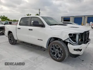 2023 Ram 1500 Limited with VIN 1C6SRFHT7PN564426, listed as a Copart auction lot 57902525 with 14,345 mi miles and Salvage title. Bid and sale history available at DreamBid. Image 4.