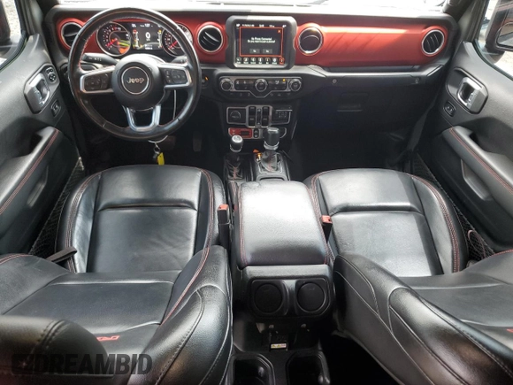 2021 Jeep Gladiator Rubicon с VIN 1C6JJTBG5ML507579, выставлен на аукционе Copart как лот 60409785 с пробегом 62 585 миль миль и Списание • Salvage title. История ставок и продаж доступна на DreamBid. Изображение 8.