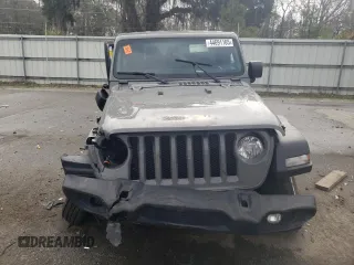 2022 Jeep Wrangler Unlimited Willys with VIN 1C4HJXDN2NW251007, listed as a Copart auction lot 44691165 with Not Provided miles and Salvage Title. Bid and sale history available at DreamBid. Image 5.