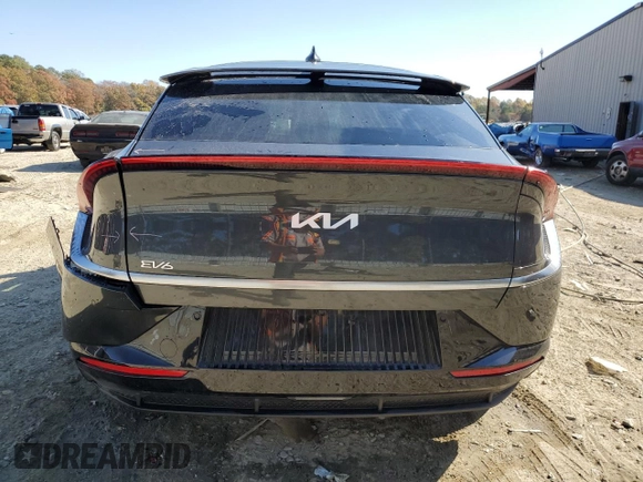 2024 Kia EV6 Wind with VIN KNDC34LA4R5202274, listed as a Copart auction lot 77631504 with 13,363 mi miles and Clean Title. Bid and sale history available at carsss.com. Image 6.
