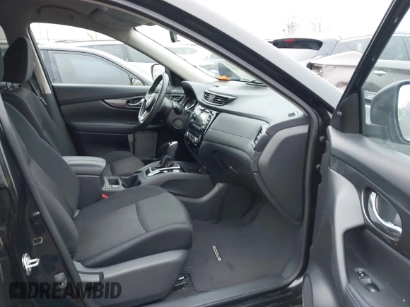 2017 Nissan Rogue SV with VIN KNMAT2MV5HP604465, listed as a IAAI auction lot 41463706 with 103,942 mi miles. Bid and sale history available at carsss.com. Image 5.