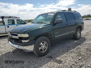 2002 Chevrolet Tahoe LS with VIN 1GNEC13Z22R140215, listed as a Copart auction lot 70225174 with 263,278 mi miles and Salvage Title. Bid and sale history available at carsss.com. Image 1.